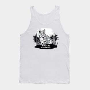 Bobcat - WILD NATURE - BOBCAT -12 Tank Top